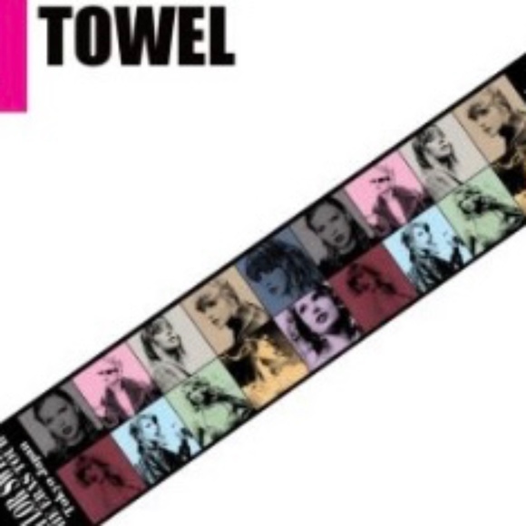 TAYLOR SWIFT THE ERAS TOUR TOKYO JAPAN TOWEL - Picture 1 of 3